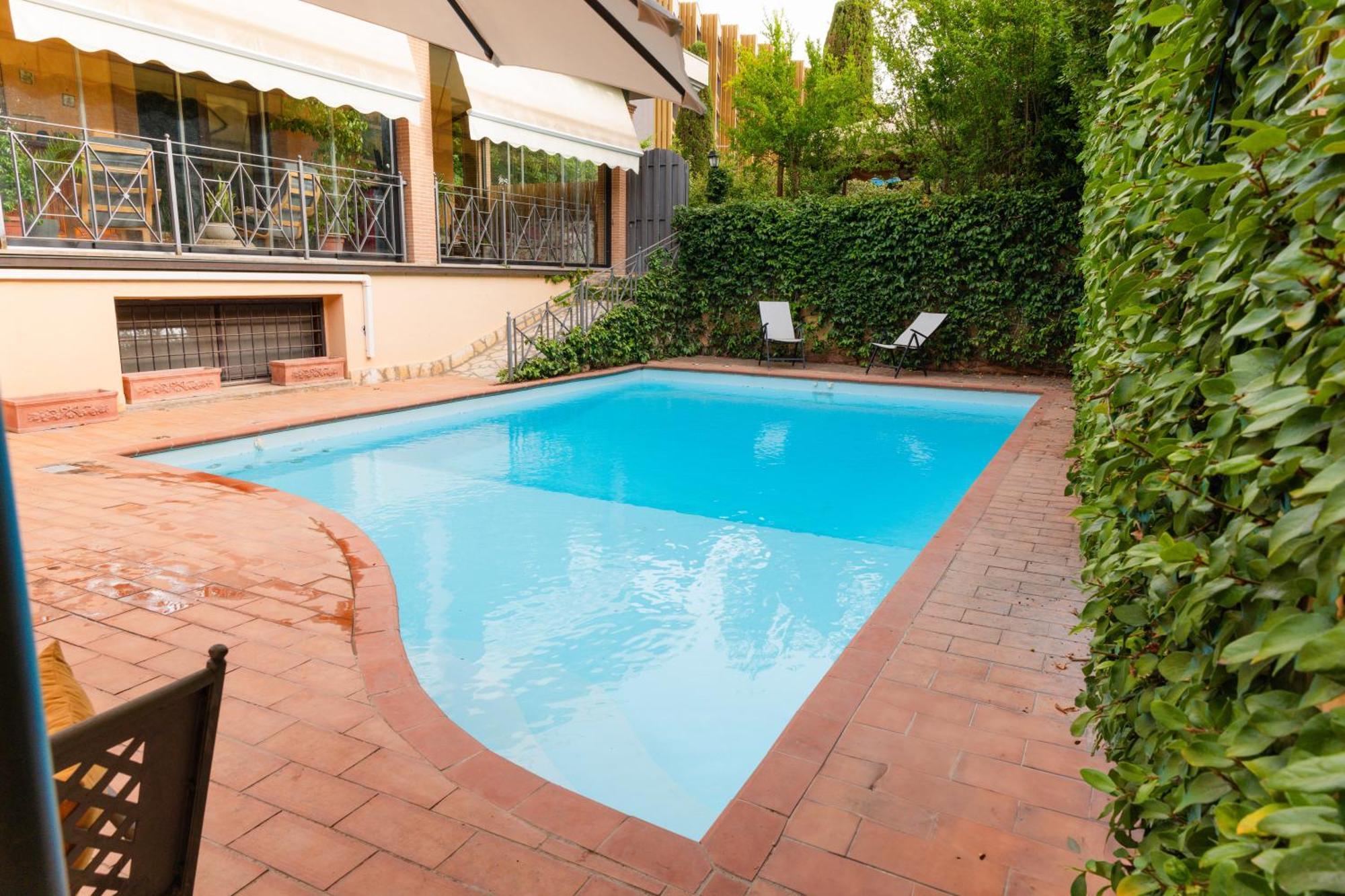 Villa Aureliana With Pool Near San Peter ローマ エクステリア 写真